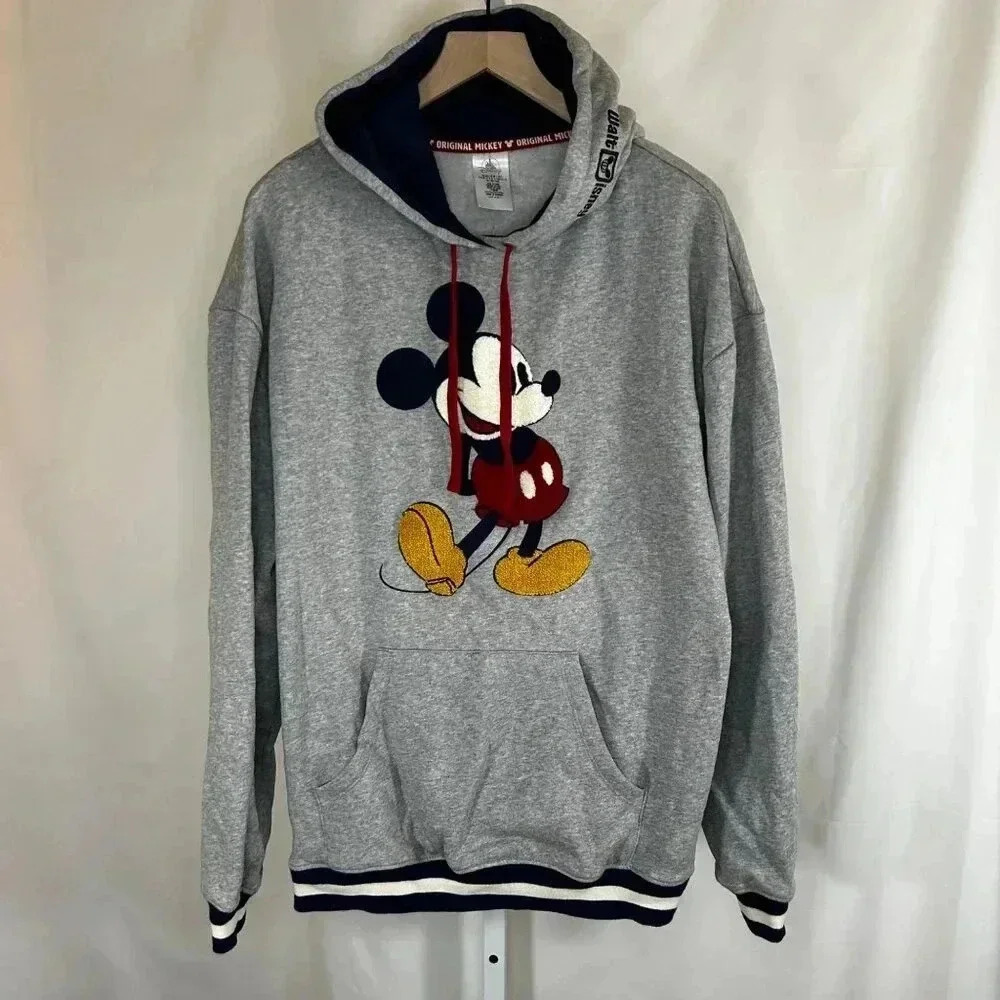 Walt Disney Mickey Mouse Size Large Hoodie Sweatshirt Comfy Casual
